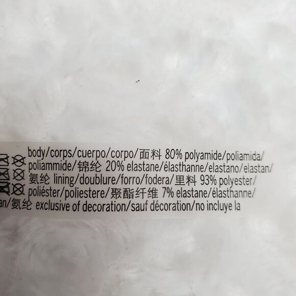 PINK Floral Swimsuit Bikini Top Black Pink Size Medium - Picture 6 of 7